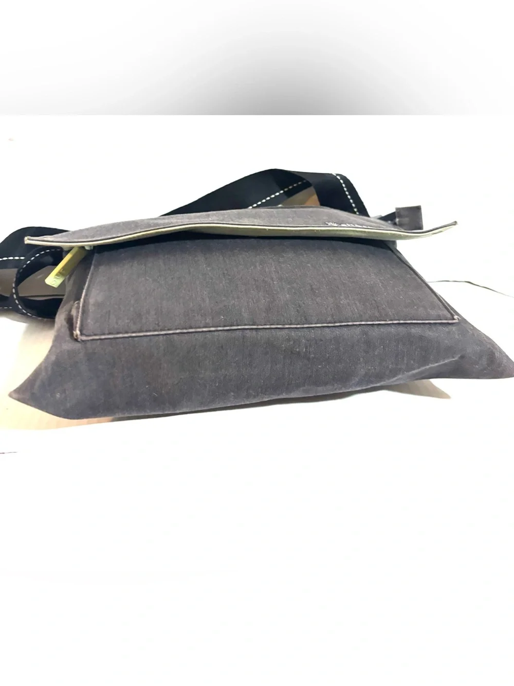 Sherpani unisex Black Gray Messenger Crossbody Bag